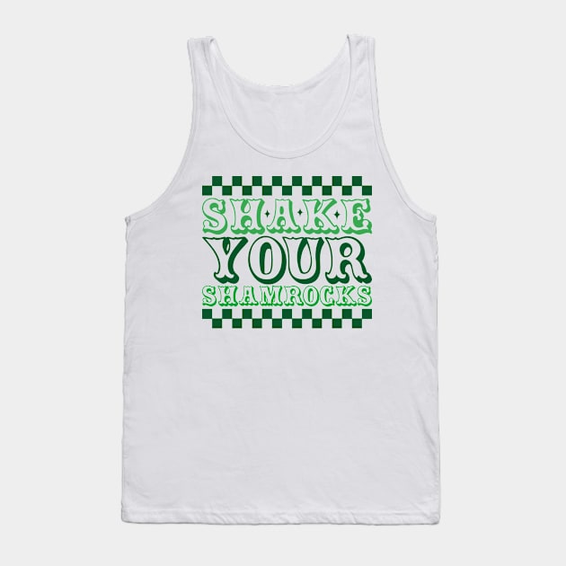 Shake Your Shamrock Tank Top by MZeeDesigns